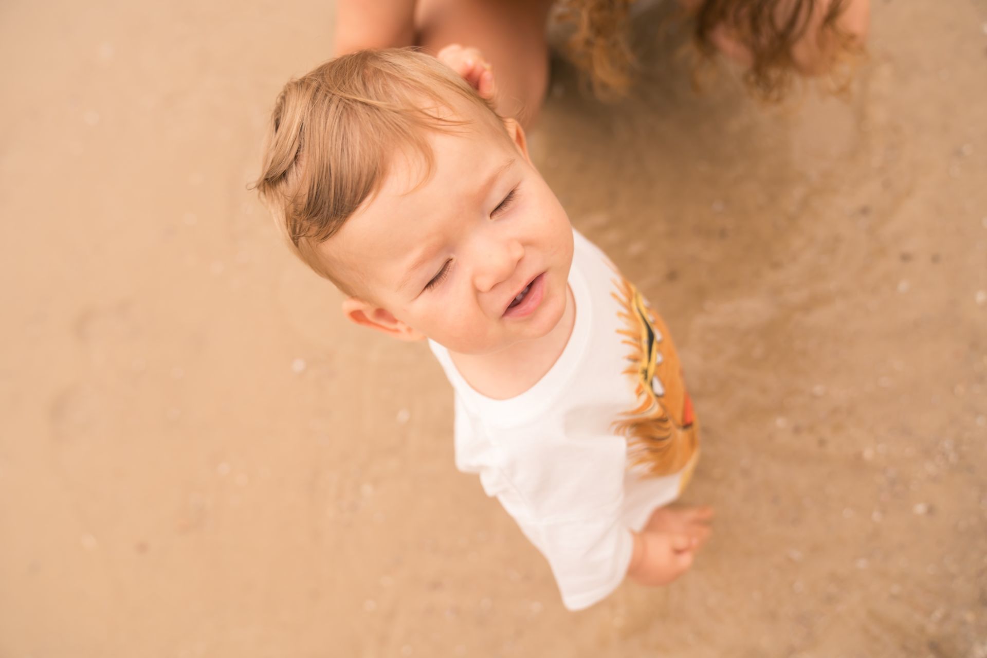 Foto Primeira vez na praia - Imagem 1