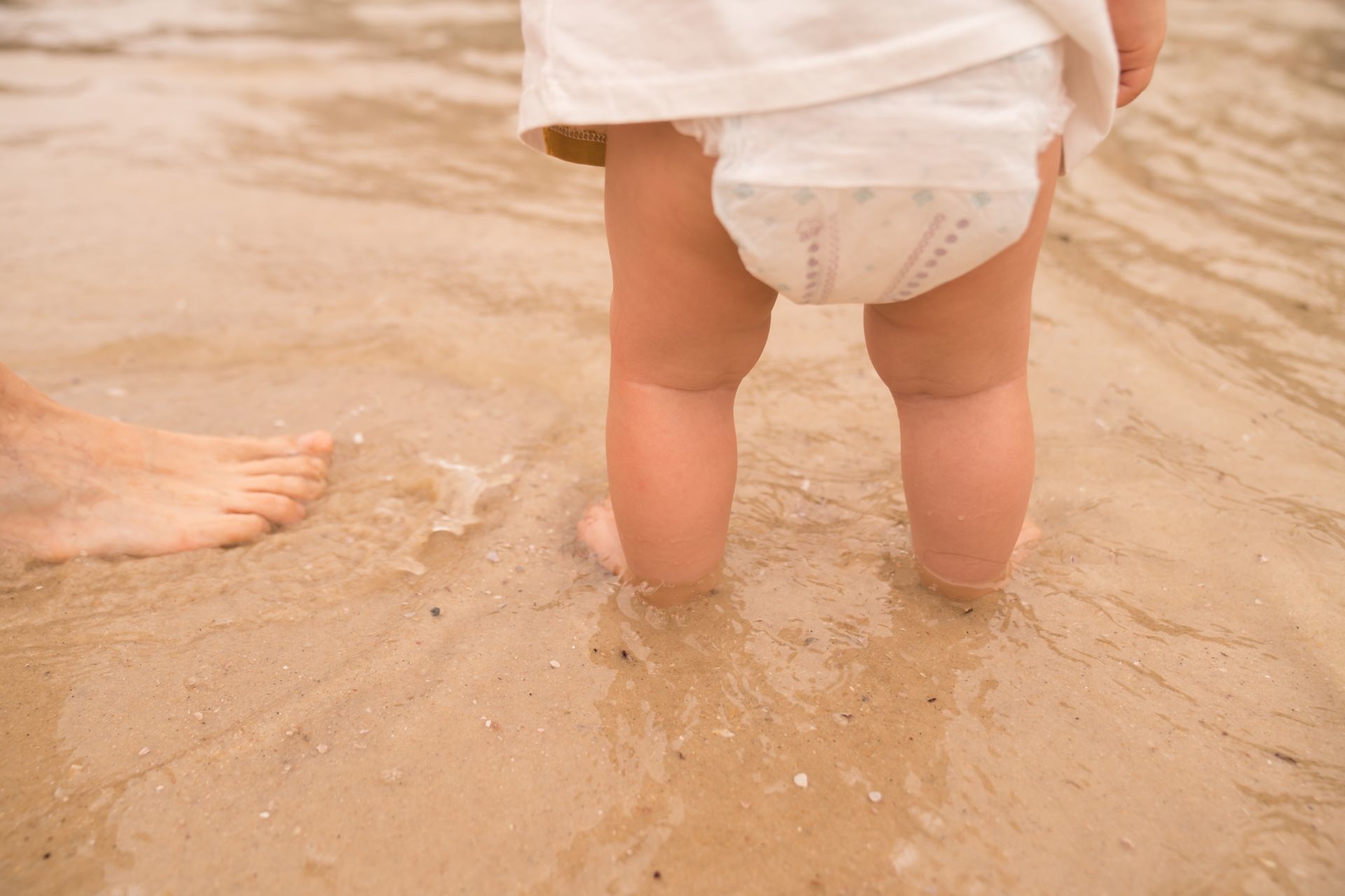 Foto Primeira vez na praia - Imagem 0
