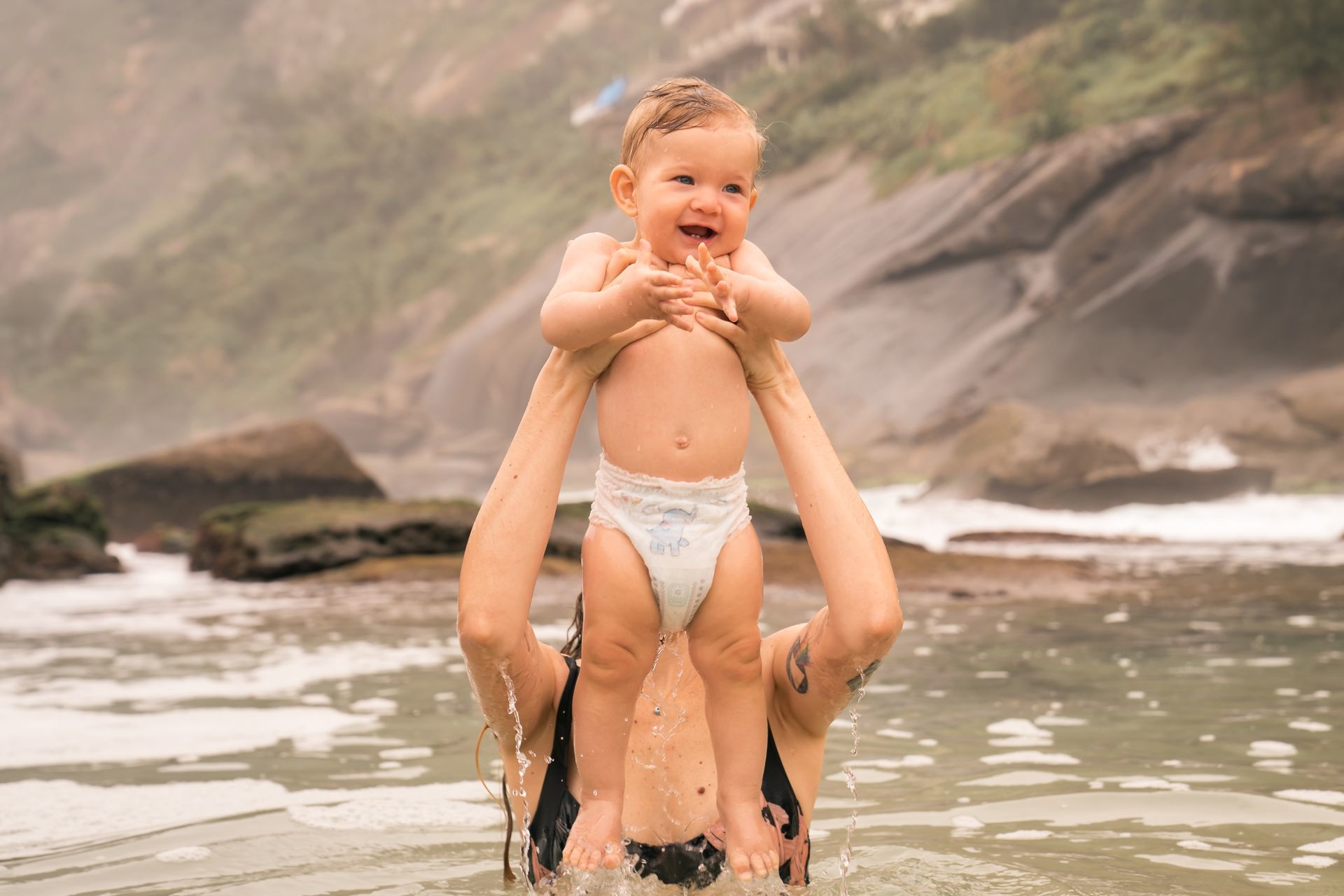 Foto Primeira vez na praia - Imagem 4