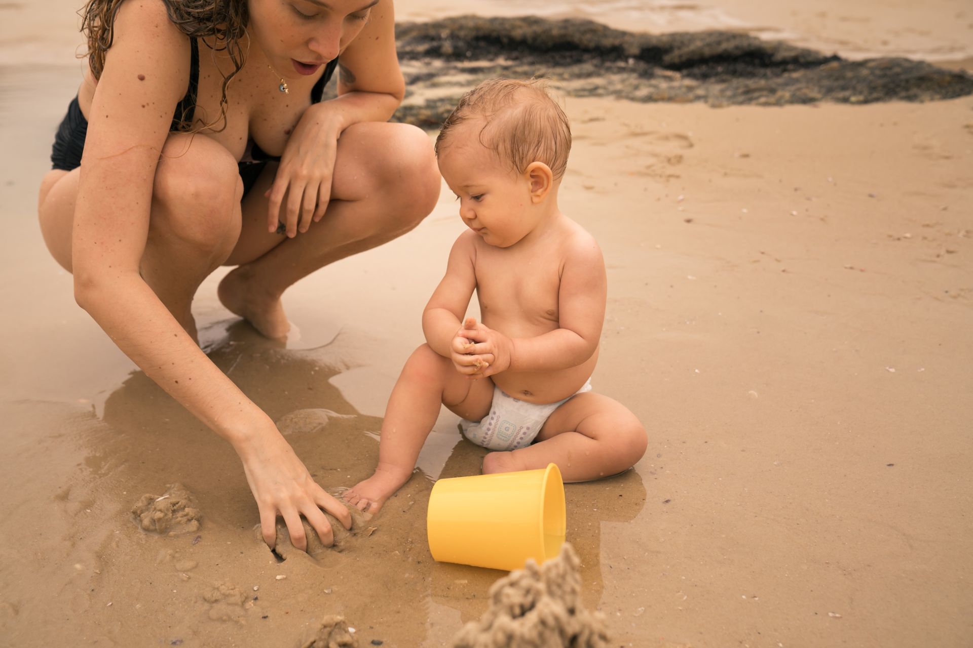 Foto Primeira vez na praia - Imagem 10