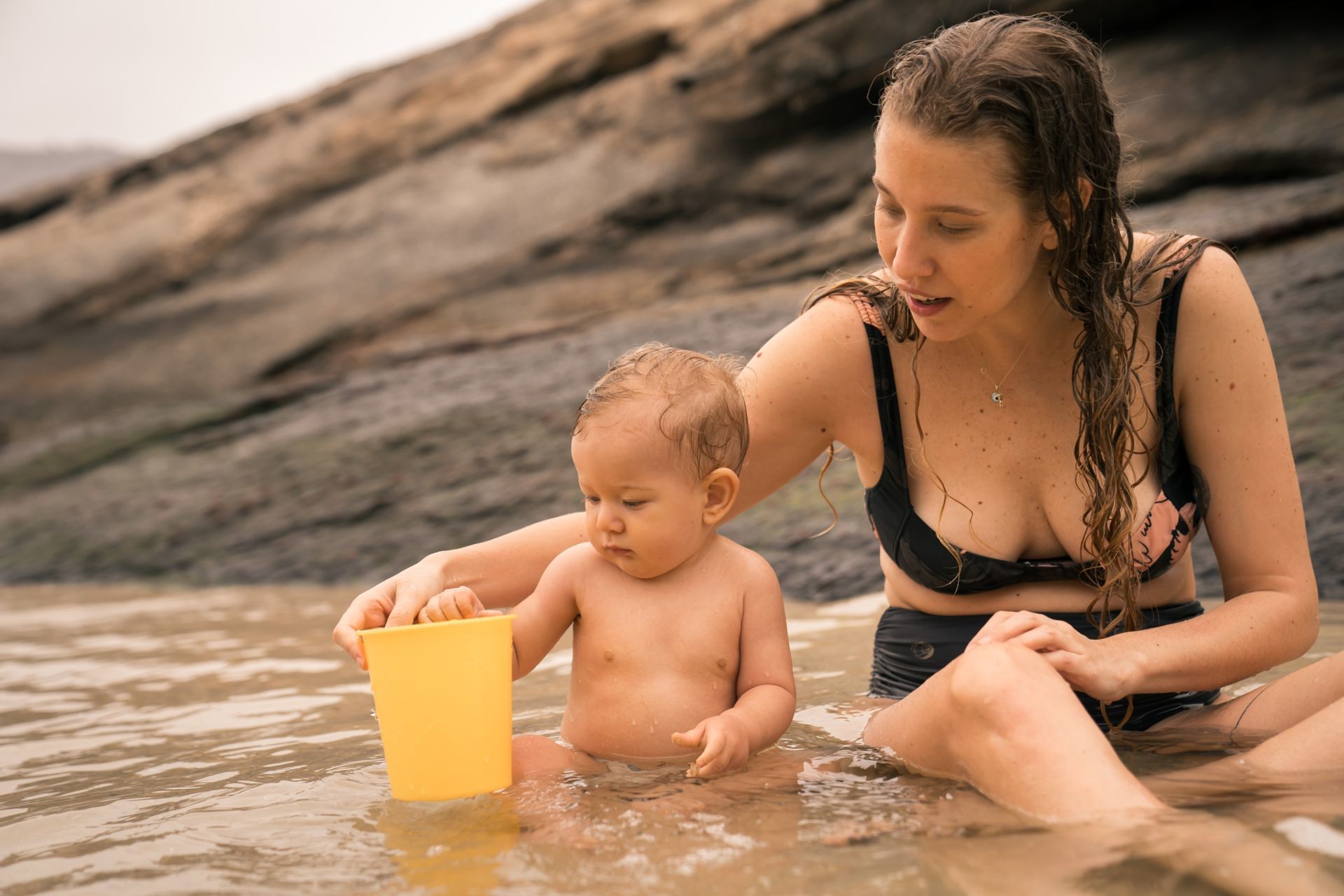 Foto Primeira vez na praia - Imagem 9